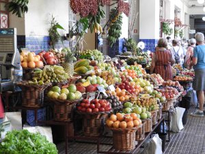 de voedselmarkt