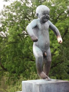 De kleine boze jongen