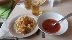 Het eten in de sovjetkantine