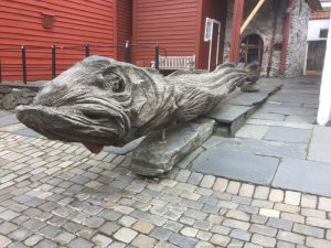 houtsnijkunst in Bergen
