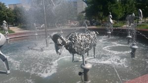 UTM park sterrenbeeld fontein