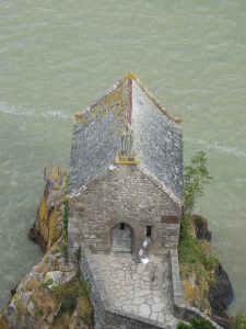 kapel van sint Aubert net buiten de muren