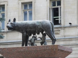romulus en remus in chisinau niet in rome