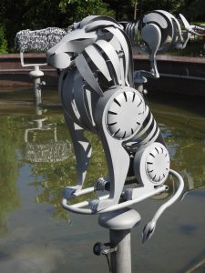 sterrenbeeld leeuw in UTM park