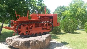 tractor in UTM park