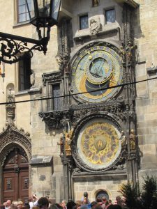 De beroemde klokkentoren Praag
