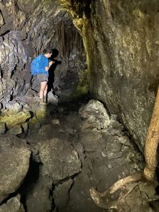 Rangitoto heeft de lava tunnels