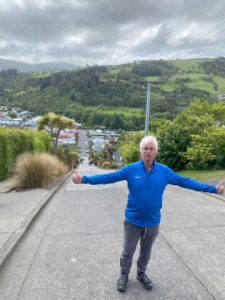 Dunedin Baldwin street de bijna steilste straat ter wereld