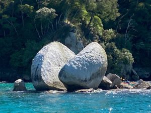 Split Apple rock