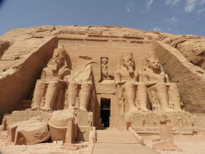Abu simbel zonder toeristen