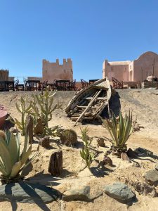 Langs het strand in el Quiseir